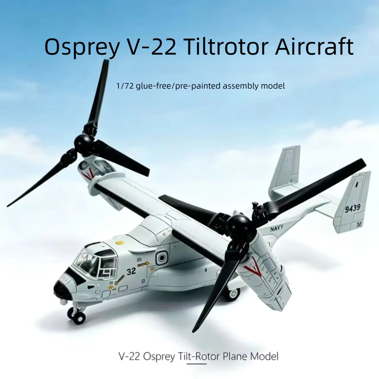 Jjrc Drone X12 - 1/72 Ölçekli ABS Plastik V-22 Osprey