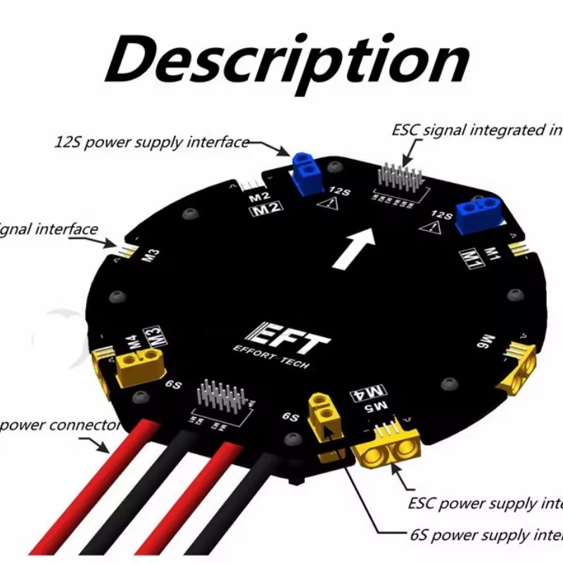 EFT Büyük Akım Güç Dağıtım Kar - Drone Power Distribution Board incelemesi ve fiyatı
