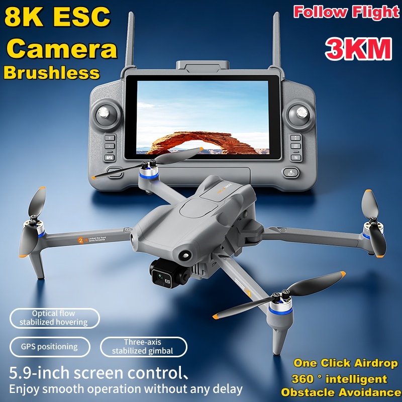 5,9 inç Dokunmatik Ekran, 3 Ek - Drone Gimbal incelemesi ve fiyatı